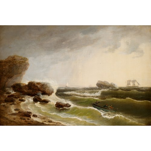 Lot 8 - THOMAS BIRCH  (AMERICAN 1779-1851)