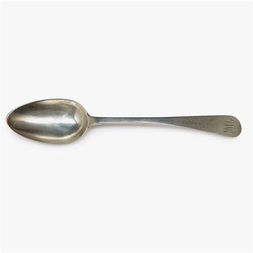 Lot 80 - A silver spoon of Philadelphia historical interest