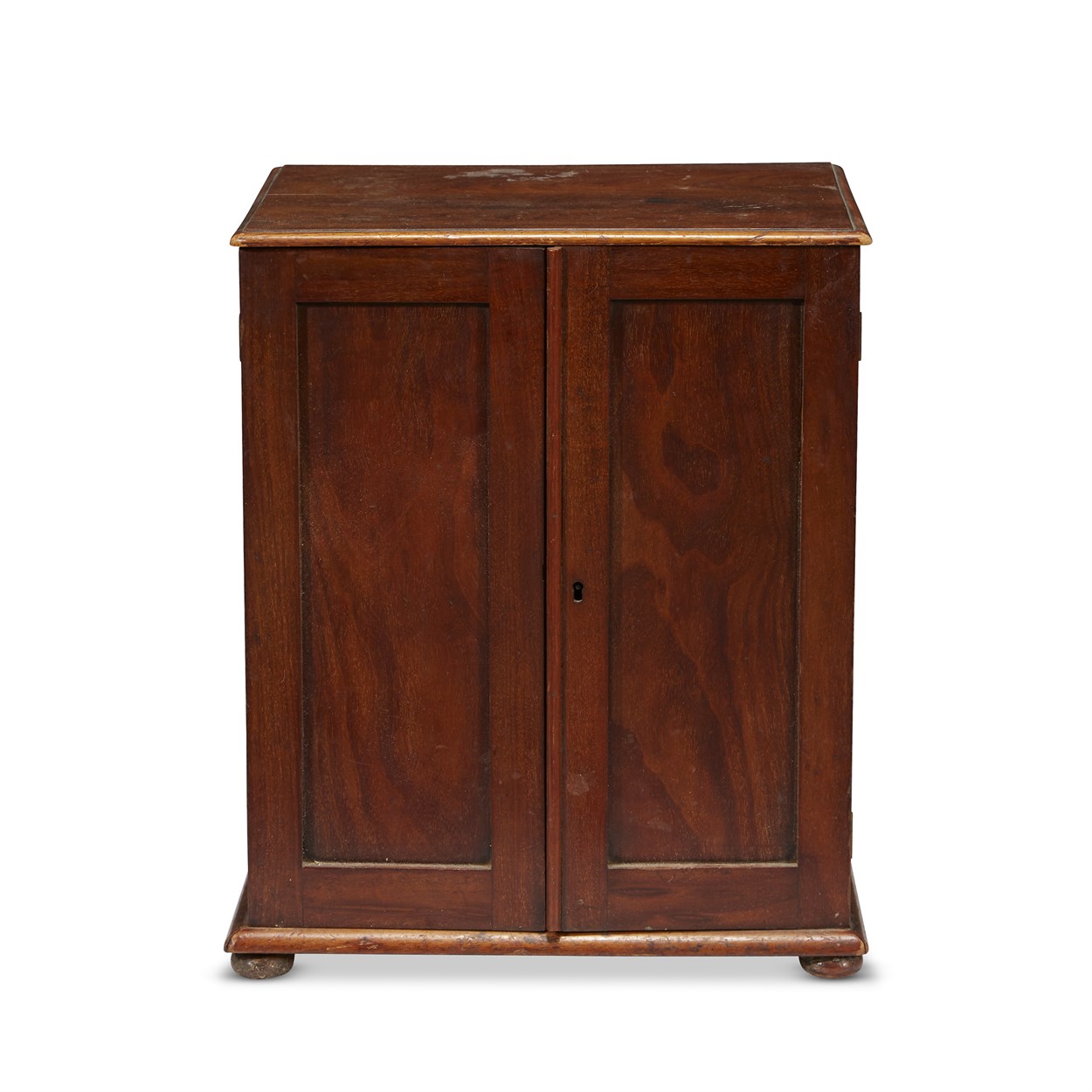 Lot 10 - George III style mahogany specimen cabinet