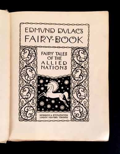 Lot 68 - (Illustrated Books). 1 Vol. (Dulac, Edmund,...
