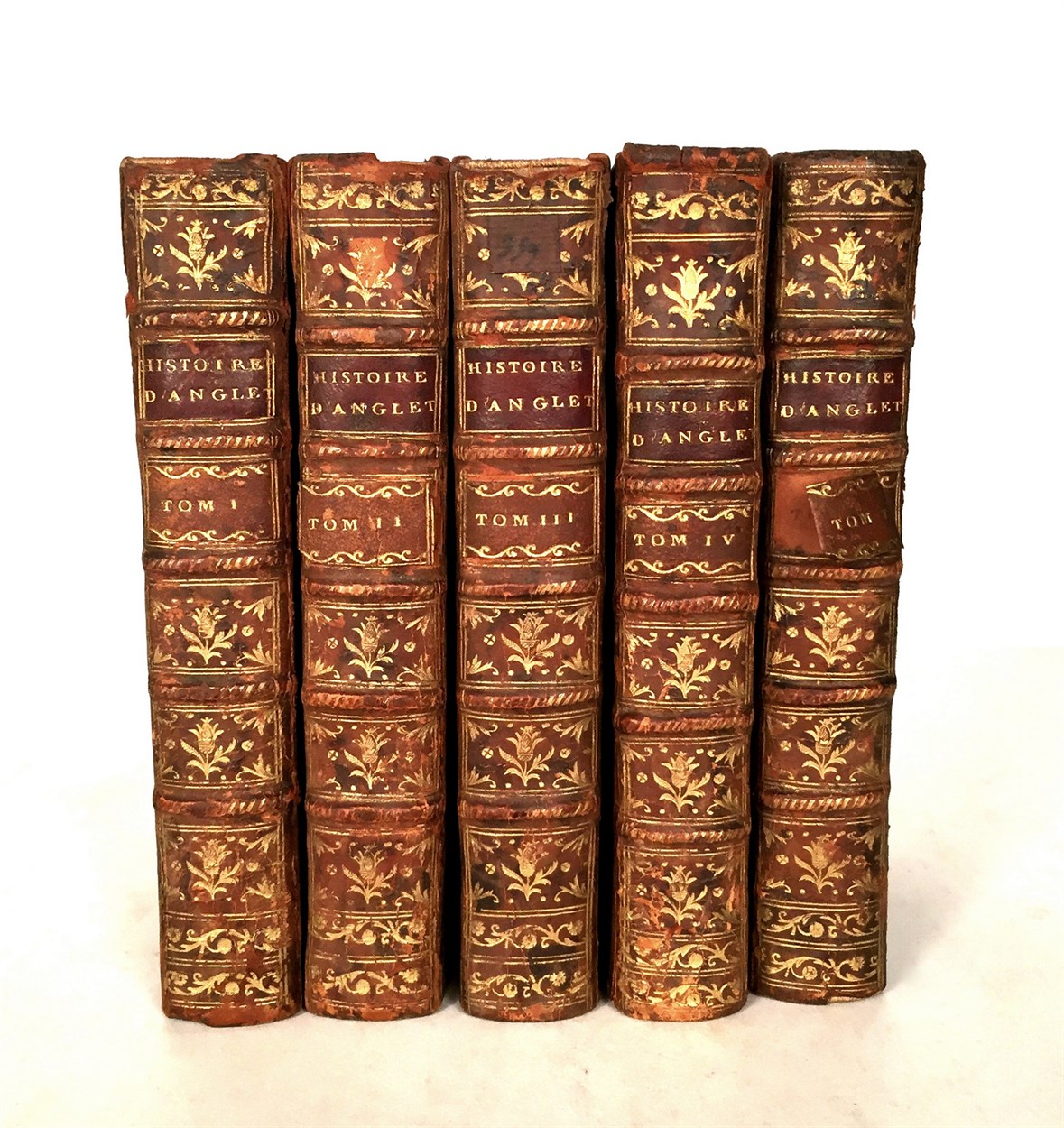 Lot 87 - (Literature : French). 5 vols. French Imprints...