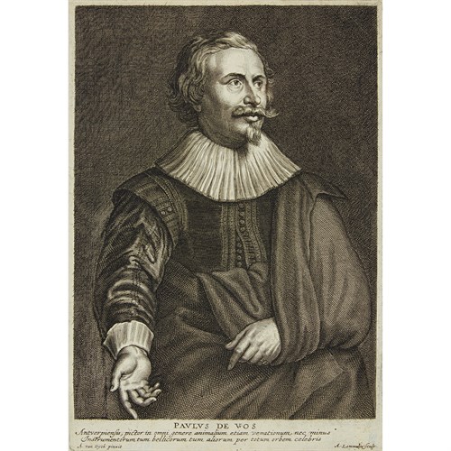 Lot 6 - FIVE PRINTSANTHONY VAN DYCK  (FLEMISH, 1599-1641)