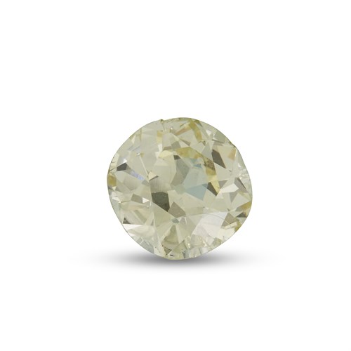 Lot 51 - An unmounted fancy yellow diamond