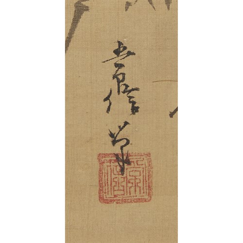 Lot 4 - AFTER KANO TSUNENOBU (1636-1713)  19TH CENTURY