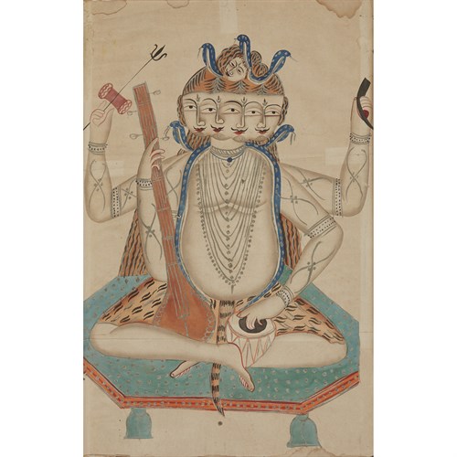 Lot 138 - Two Indian Kalighat paintings