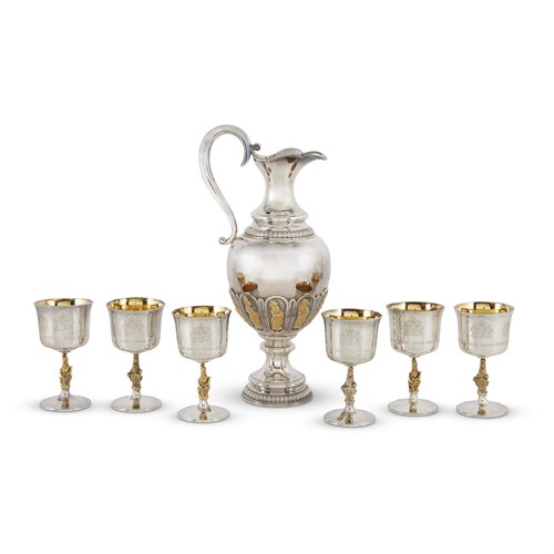 Lot 68 - An Elizabeth II sterling and parcel gilt Jubilee set of 'The Queen's Beasts'