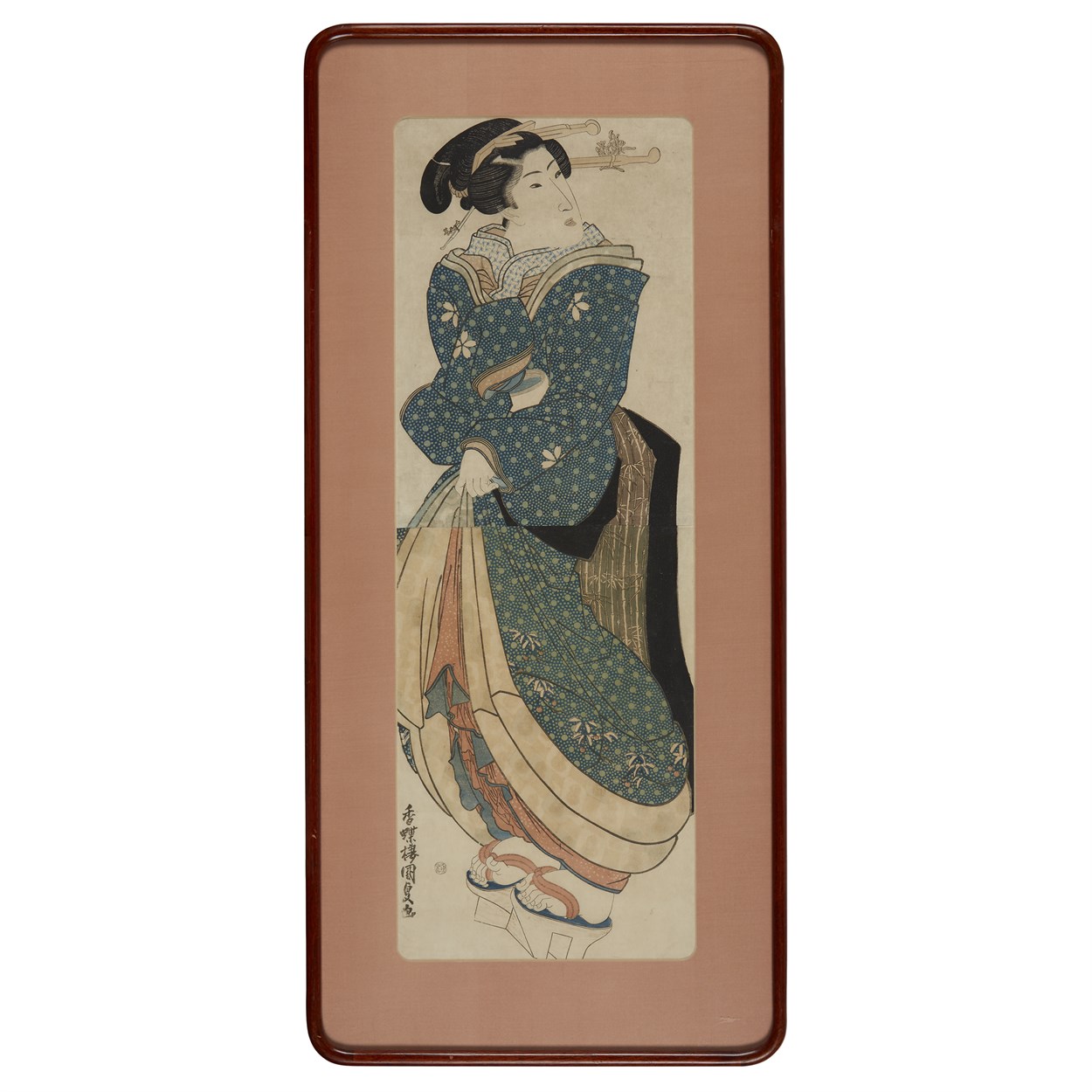 Lot 19 - KASHOSAI SHUNSEN (19TH CENTURY), KEISAI EISEN (1790-1848), KUNISADA (1786-1865)