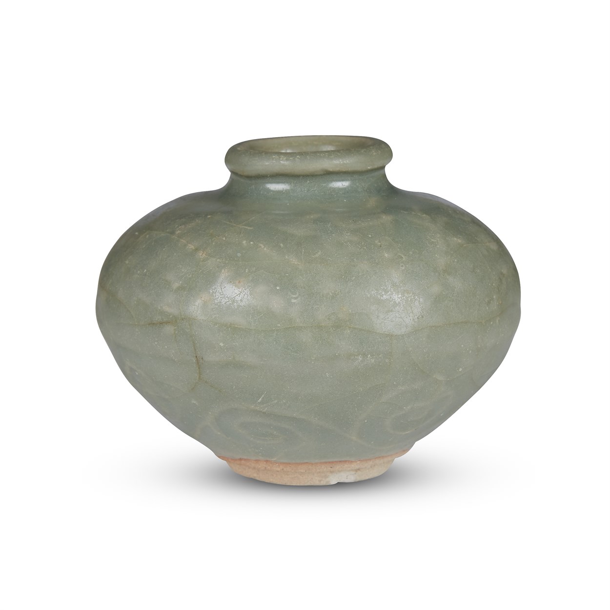 Lot 169 - A Chinese Longquan celadon jarlet