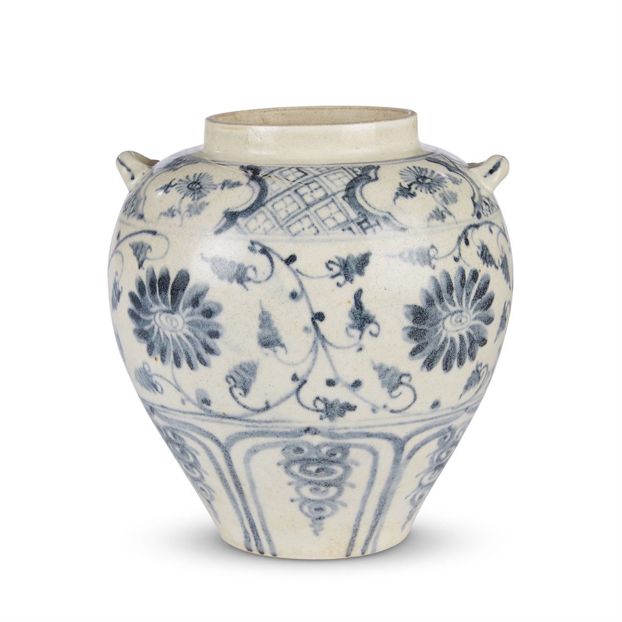 Lot 178 - A Vietnamese blue and white jar