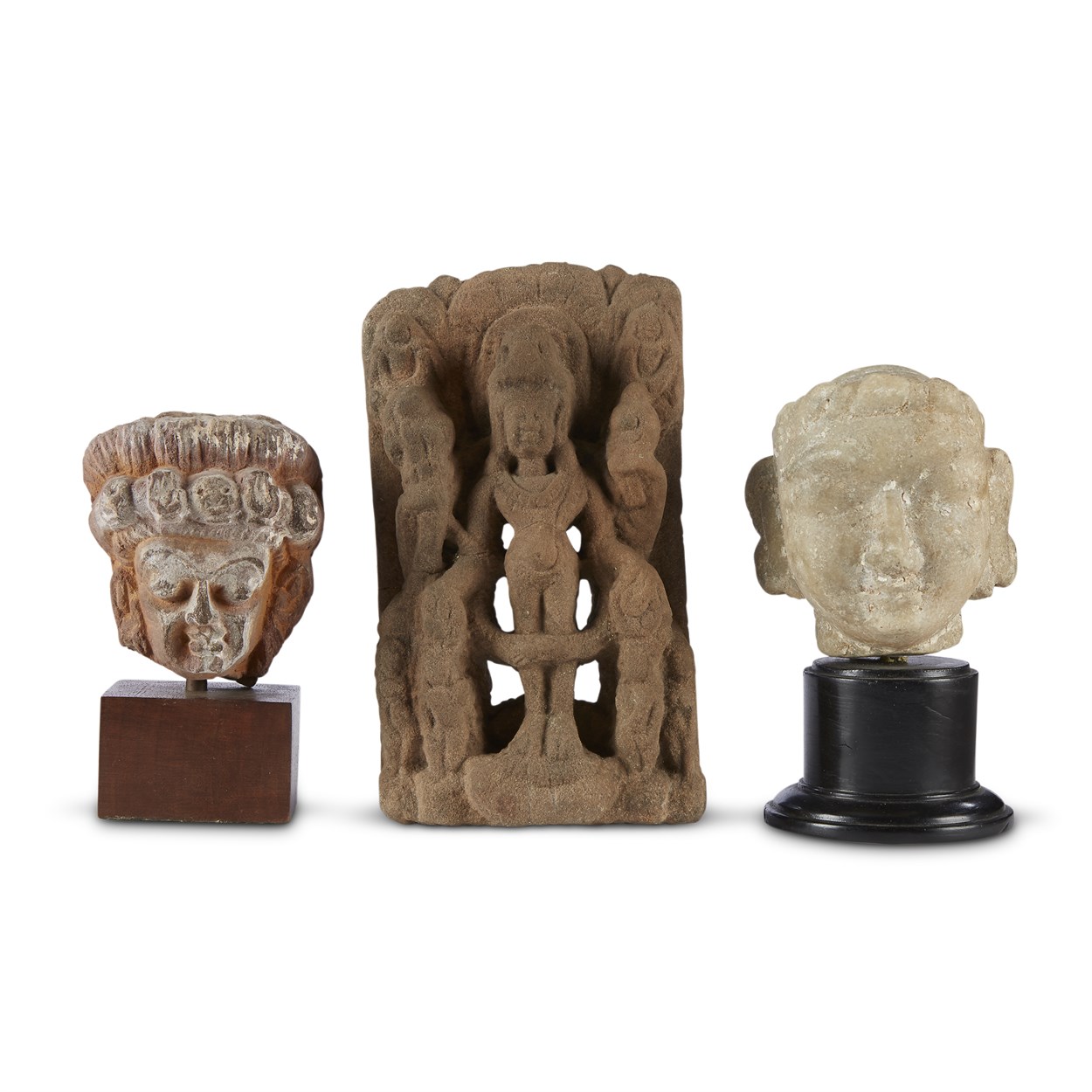 Lot 127 - Three Indian stone carvings